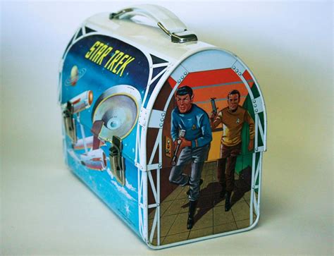 star trek dome lunch box